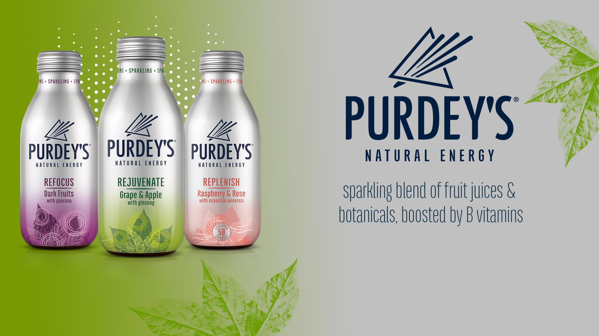 Refreshingly Eneergising Sparkling Blend Purdeys Desktop